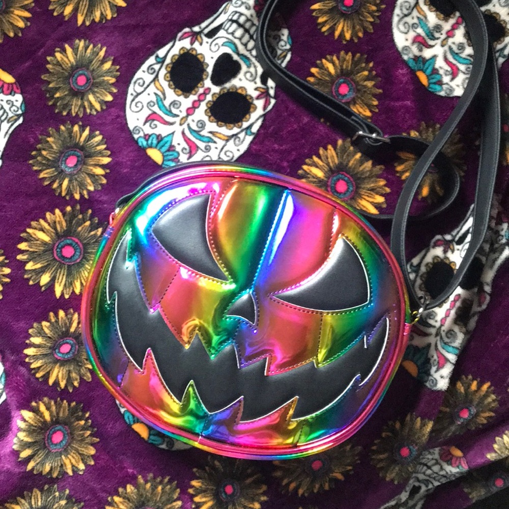 Pumpkin Kult rainbow bag